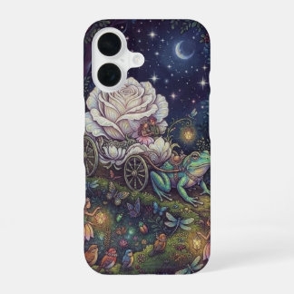 Donkere Fantasy Middernacht Feeënbos Whimsical Got iPhone 16 Hoesje