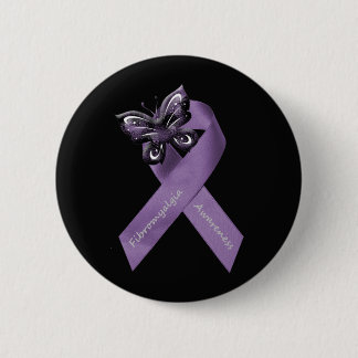 Donkere fibromyalgie Button