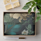  donkere flora ontkoppeling tissuepapier (Geschenk)