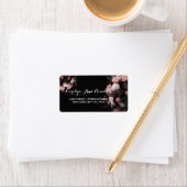 Donkere  Floral Label (Insitu)