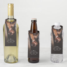 Donkere foto | Bewaar de datum | Flessenanhanger |