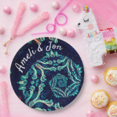 Donkere fractal elegance bord (Feest)