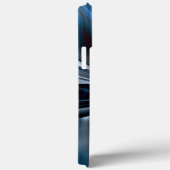 Donkere gebogen, overlappende verdraaide lijnen Case-Mate iPhone case (Achterkant / Rechts)