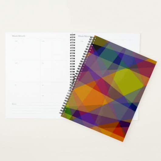 Donkere Geometrisch - Planner (Display)