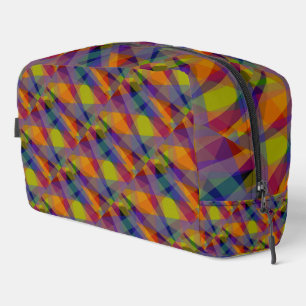 Donkere geometrische - Dopp Kit Toilettasje