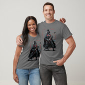 Donkere gitarist t-shirt (Unisex)