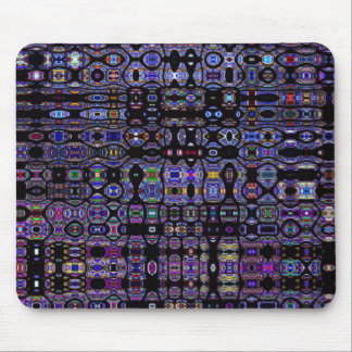 Donkere Glas in lood Abstracte Mousepad Muismat