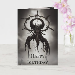 Donkere Gothic Horror Art: Donkere mannen Kaart