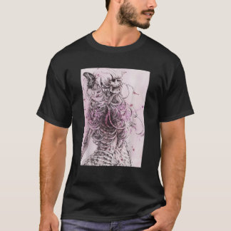 Donkere Gothic met kunstmaag occult gothisch esthe T-shirt