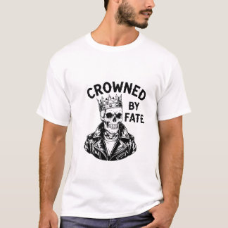 Donkere Gothic Metal Head T-shirt