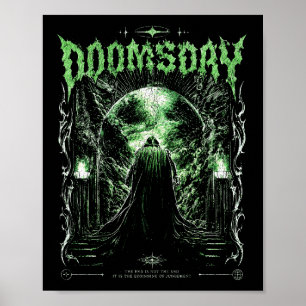 Donkere Gotische Apocalyps Zeis Groen-doomsdag Poster