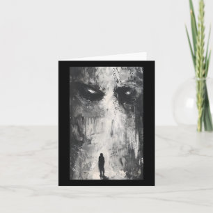 Donkere Gotische Duivel Pad Horror Kunst Kwaad Gru Kaart