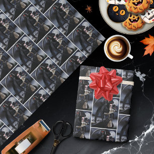 Donkere Gotische Engel Dood Suiker Schedel Fantasi Cadeaupapier