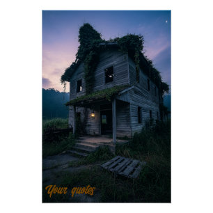 Donkere Gotische Schemering Horror Perfect Poster