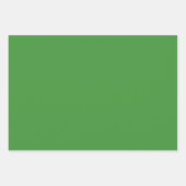 Donkere groene en witte Chevron bruiloft op zaterd Inpakpapier Vel (Voorkant 3)