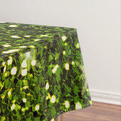 Donkere groene goudglitters tafelkleed (Voorbeeld)