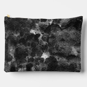 Donkere Grunge Abstract Zwarte Marmer Etui