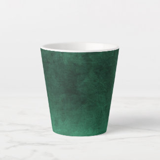 Donkere grunge - groen latte mok
