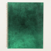 Donkere grunge - groen planner (Voorkant)