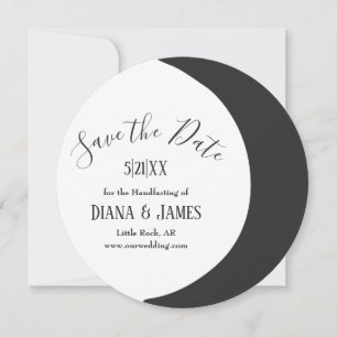 Donkere Halve Maan Wicca Handfasting Save the Date