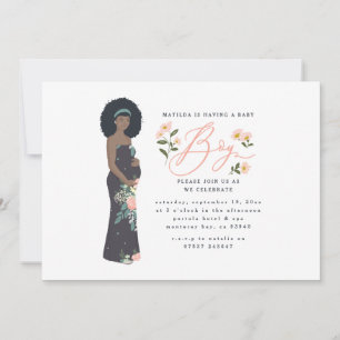 Donkere harige zwarte moeder van een jongen baby s