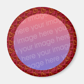 donkere harten fotolijst magneet