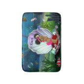 Donkere huid Zee Baby badmat (Voorkant Verticaal)