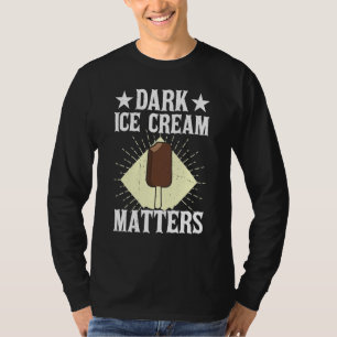Donkere Ijs Zaken Sorbet Popsicle Mochi T-shirt