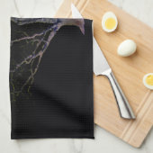 Donkere kant 2 ktcnm theedoek (Quarter Fold)