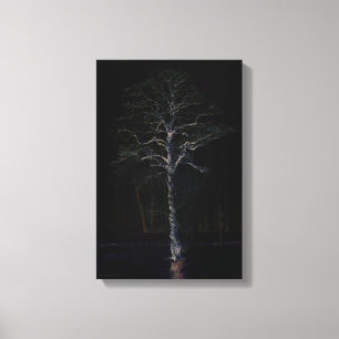 Donkere kant 3 11x16.5 (27.5x41.25cm) waccna canvas afdruk