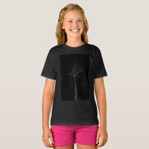 Donkere kant 3 meisjes t-shirt