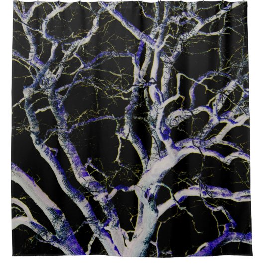 Donkere kant 5 sccna douchegordijn (Voorkant)