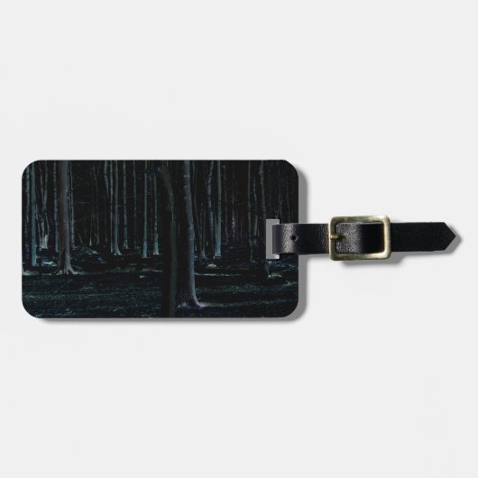 Donkere kant 6 cd ltcna bagagelabel (Voorkant horizontaal)