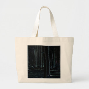 Donkere kant 6 jtcna grote tote bag