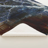 Donkere kant 7 sbcna sherpa deken (3/4)