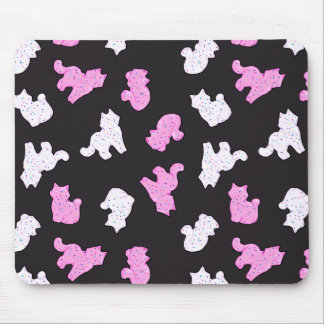 Donkere Kat Cookies Mousepad Muismat