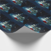 Donkere kerkerst cadeaupapier (Hoek)