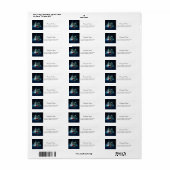 Donkere kerkerst etiket (Full Sheet)