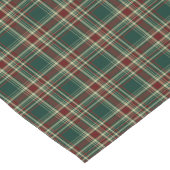 Donkere kerstpannen korte tafelloper (Hoek)