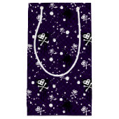 Donkere kleur Emo-patroon met verf Klein Cadeauzakje (Voorkant)