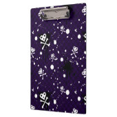 Donkere kleur Emo-patroon met verf Klembord (Links)