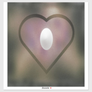 Donkere kleuren die de witte lamp horen sticker