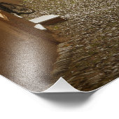 Donkere kombuis in Napels, Italië Foto Afdruk (Hoek)