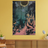 donkere komkommer canvas afdruk (Insitu (Woonkamer))