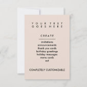 donkere komkommer kaart (Achterkant)