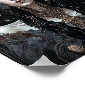 Donkere koningin Fantasy Art Poster (Hoek)