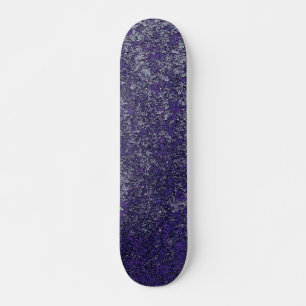 Donkere koninklijke Paarse Rusted Metal Texture Ab Skateboard