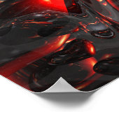 Donkere kunsten Abstract Poster (Hoek)