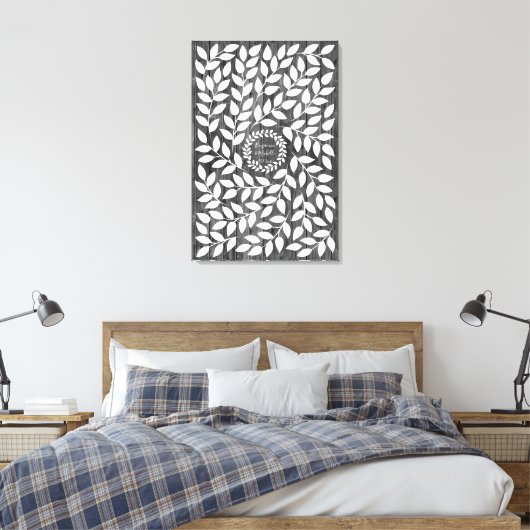 Donkere Laurel - 150 Handtekening Canvas Guest Boo (Insitu (Slaapkamer))