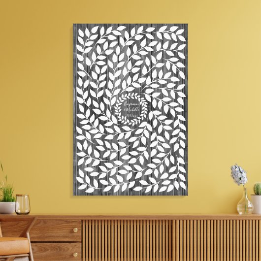 Donkere Laurel - 250 Handtekening Canvas Guest Boo (Insitu (Woonkamer))